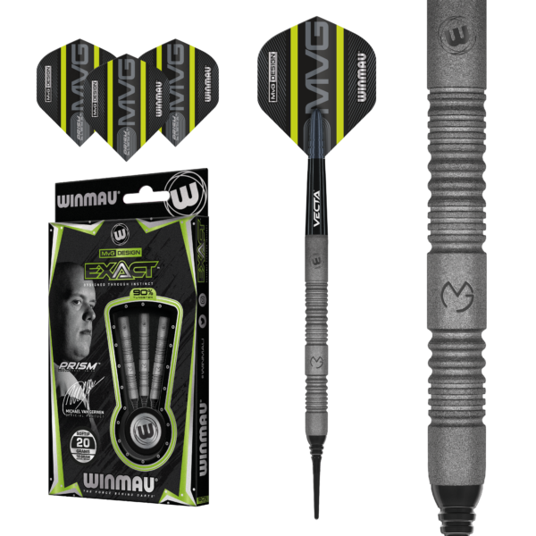 Winmau Michael van Gerwen Exact - Soft - MVG - Seitenansicht